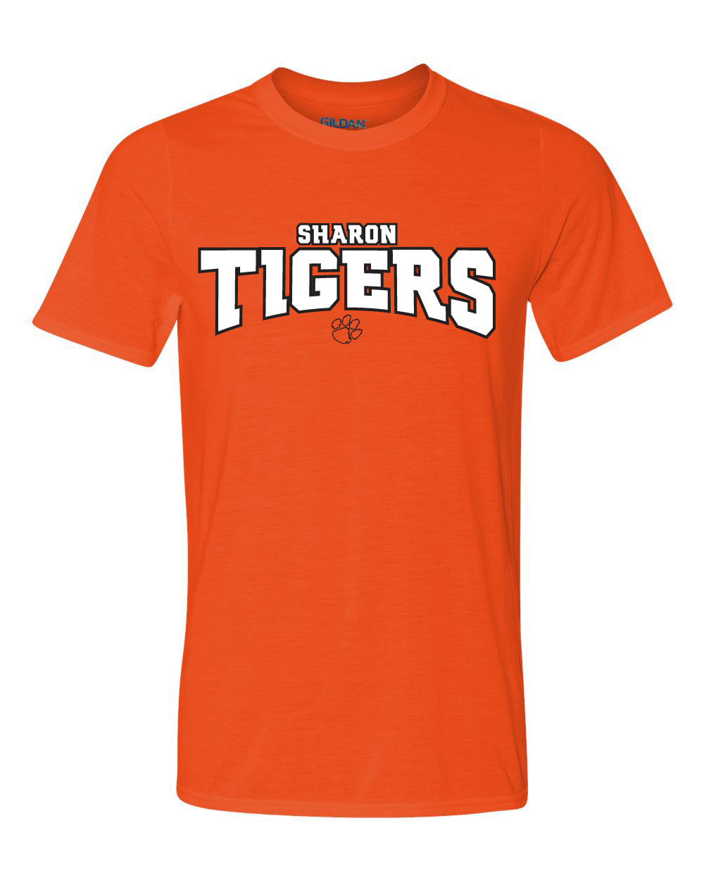 GameDayApparelCo Tigers Baseball Orange Short-Sleeve Unisex T-Shirt, Tigers Baseball Mom, Tiger Baseball, Unisex Tigers T-Shirt - Orange Font Inside White