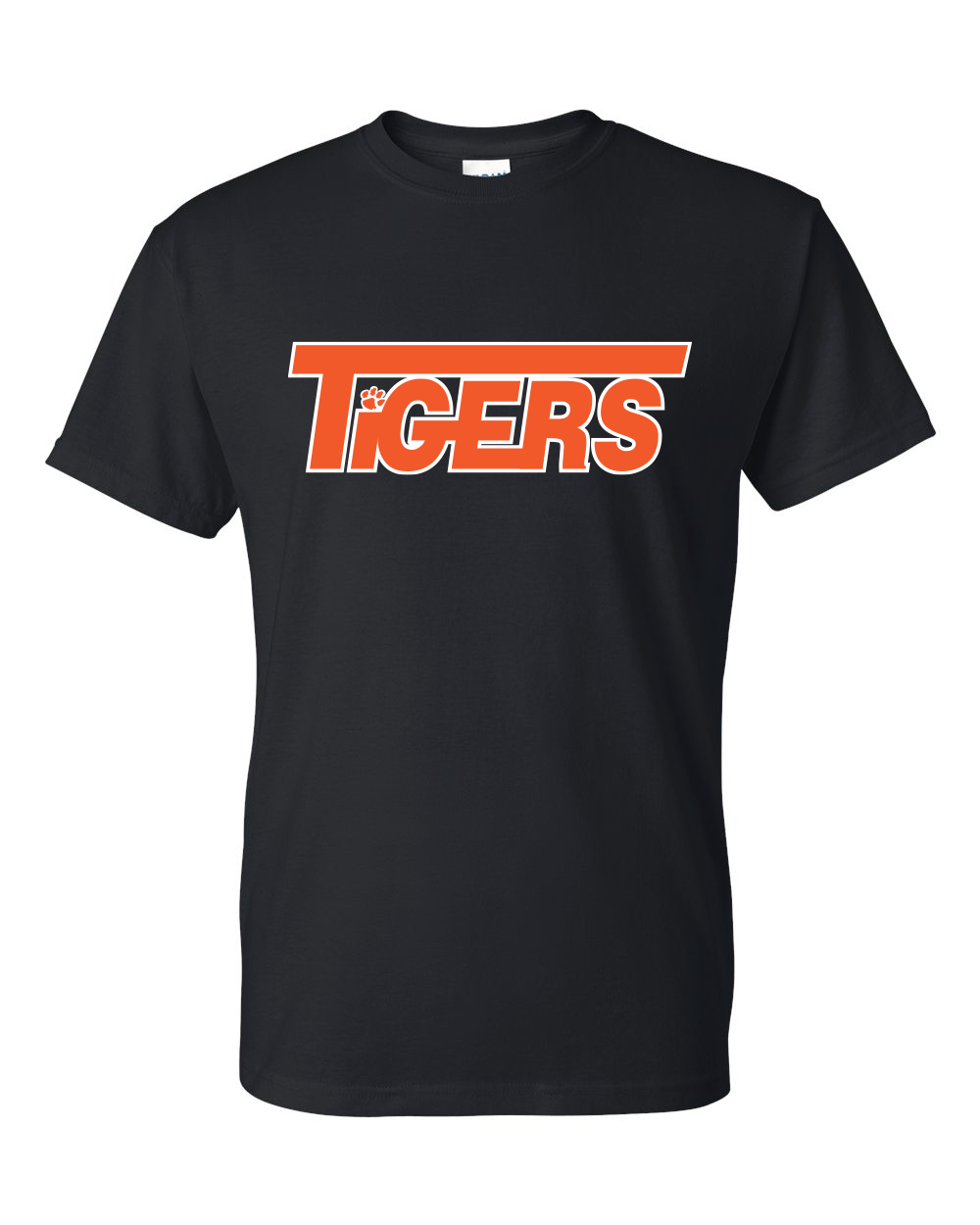 Tigers Helmet Sticker Tee - SHARON TIGER GEAR